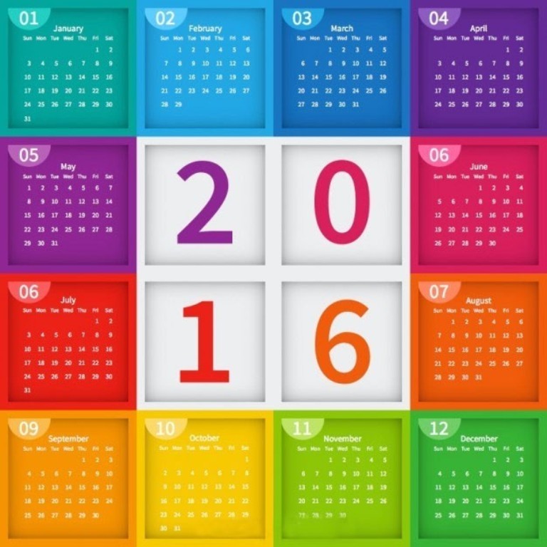calendar-2016-22 64 Breathtaking 2018 Printable Calendar Templates