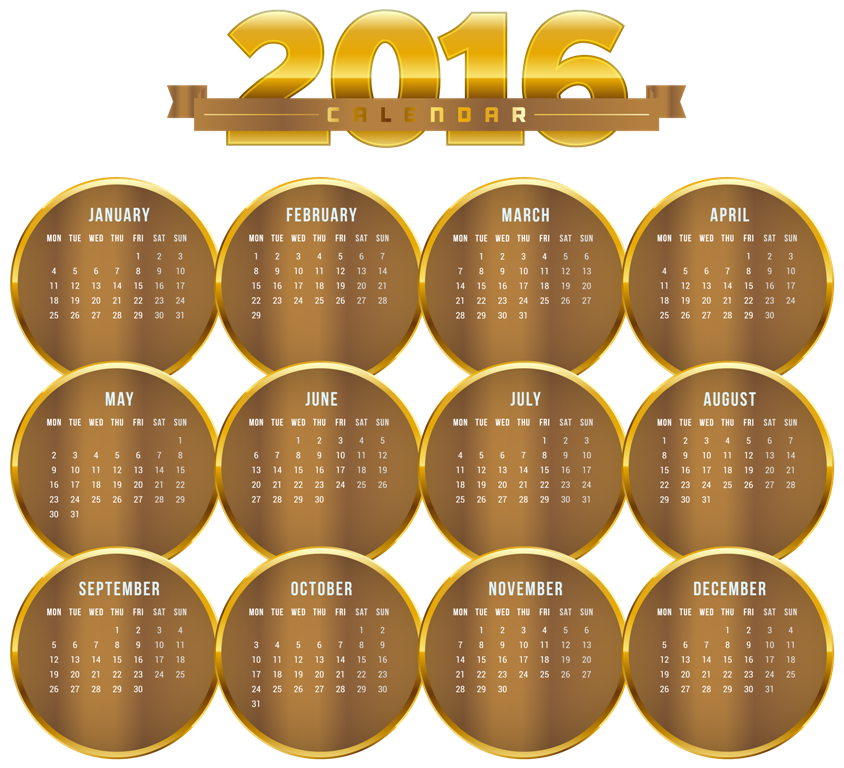 calendar-2016-28 64 Breathtaking 2018 Printable Calendar Templates