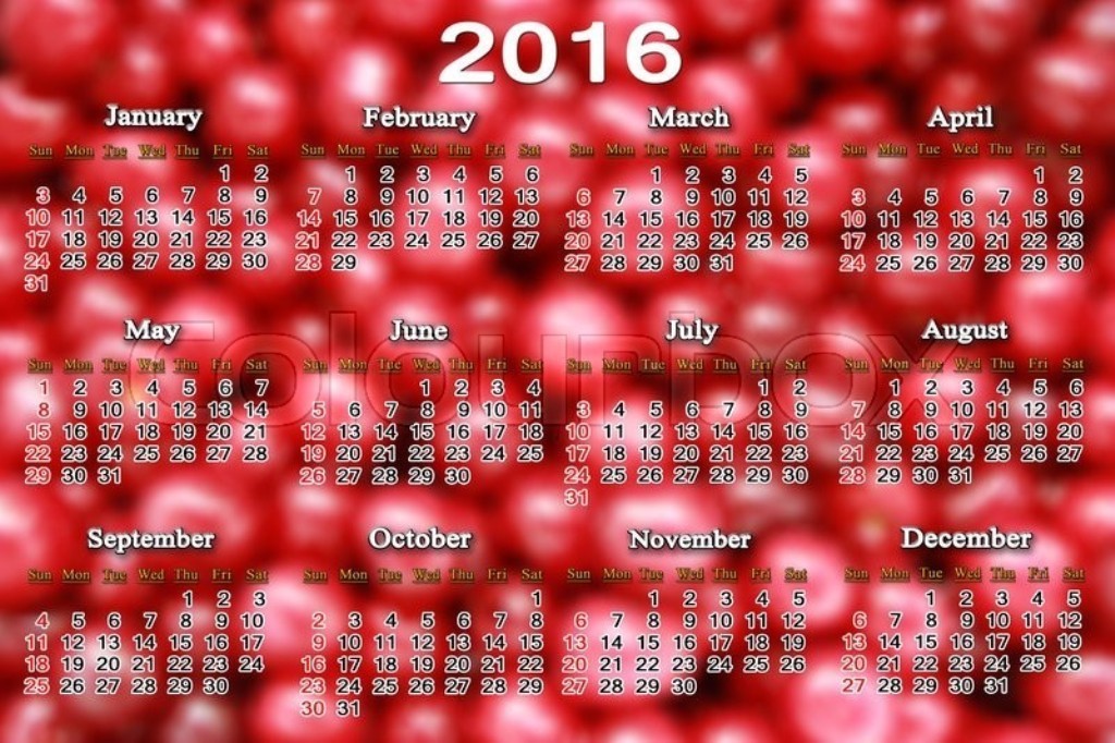 calendar-2016-37 64 Breathtaking 2018 Printable Calendar Templates
