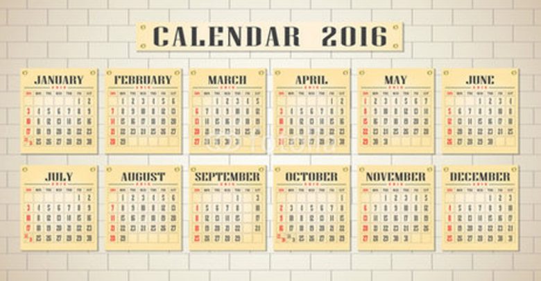 calendar 2016 64 Breathtaking Printable Calendar Templates - new year 116