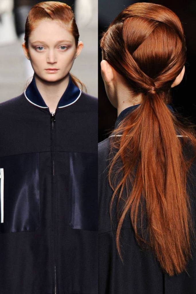 27+ Latest Hairstyle Trends for Women 17 low ponytail (2)