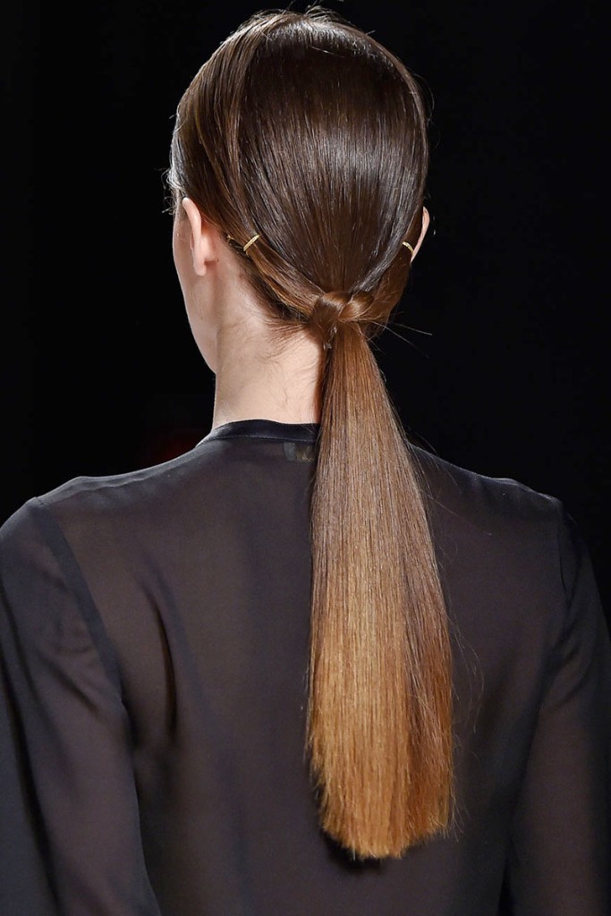 27+ Latest Hairstyle Trends for Women 18 low ponytail (3)