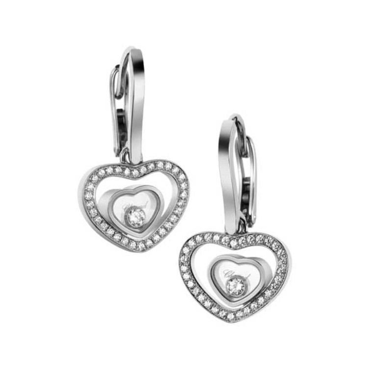 ♥ Heart-shaped earrings in different designs