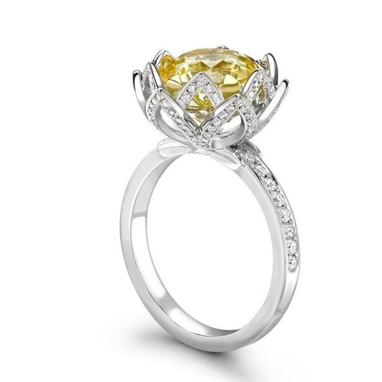 stunning-engagement-ring-13 22 Dazzling Valentine's Day Gifts for Women