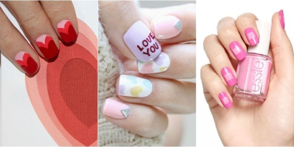 valentines-day-nails-11 89 Most Fabulous Valentine's Day Nail Art Designs