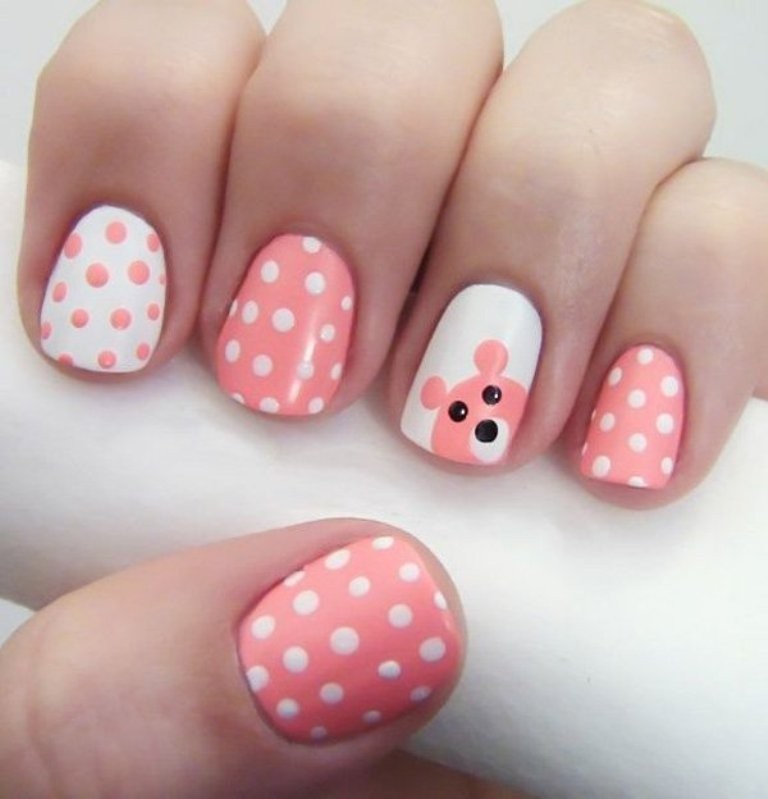 valentines-day-nails-19 89 Most Fabulous Valentine's Day Nail Art Designs