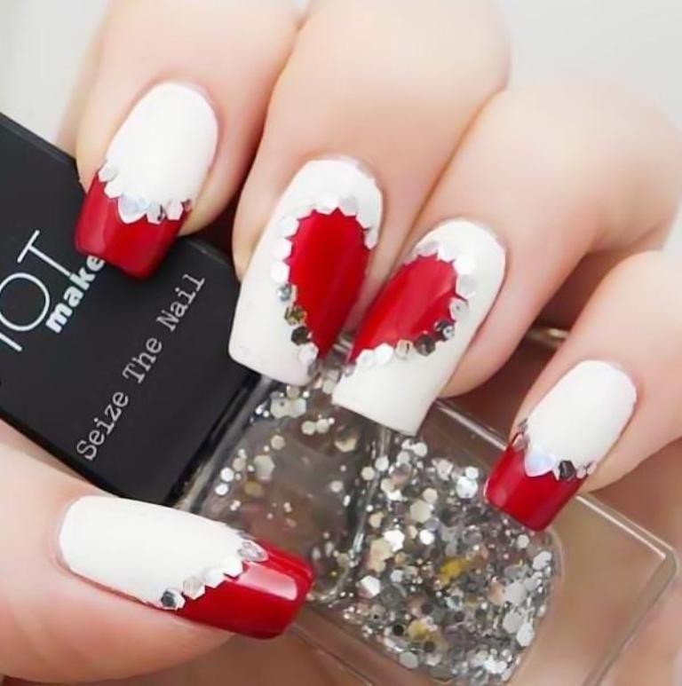 89 Most Fabulous Valentine's Day Nail Art Designs 38 valentines day nails (36)