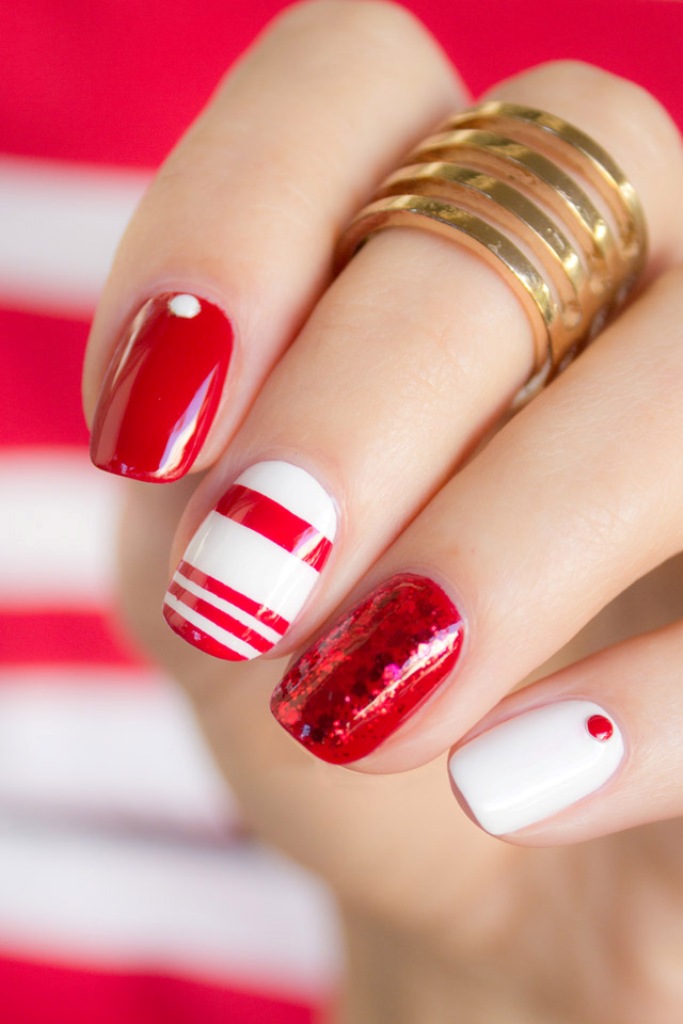 89 Most Fabulous Valentine's Day Nail Art Designs 56 valentines day nails (54)