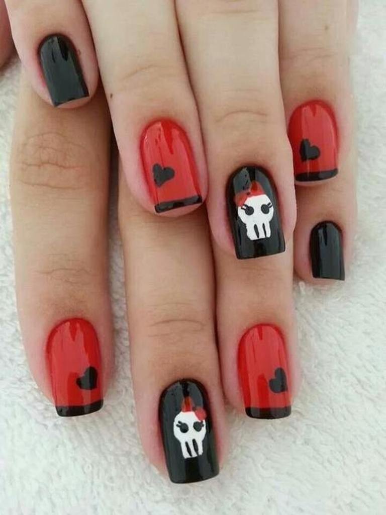 valentines-day-nails-55 89 Most Fabulous Valentine's Day Nail Art Designs