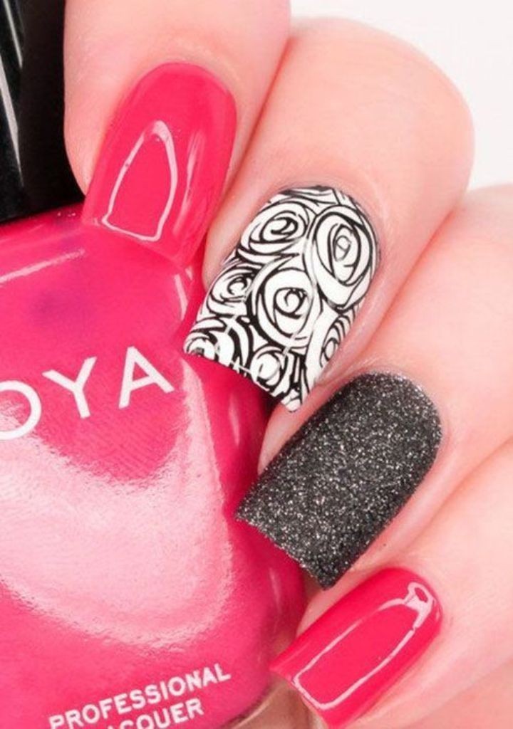 89 Most Fabulous Valentine's Day Nail Art Designs 62 valentines day nails (60)