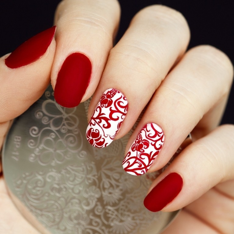 89 Most Fabulous Valentine's Day Nail Art Designs 66 valentines day nails (64)