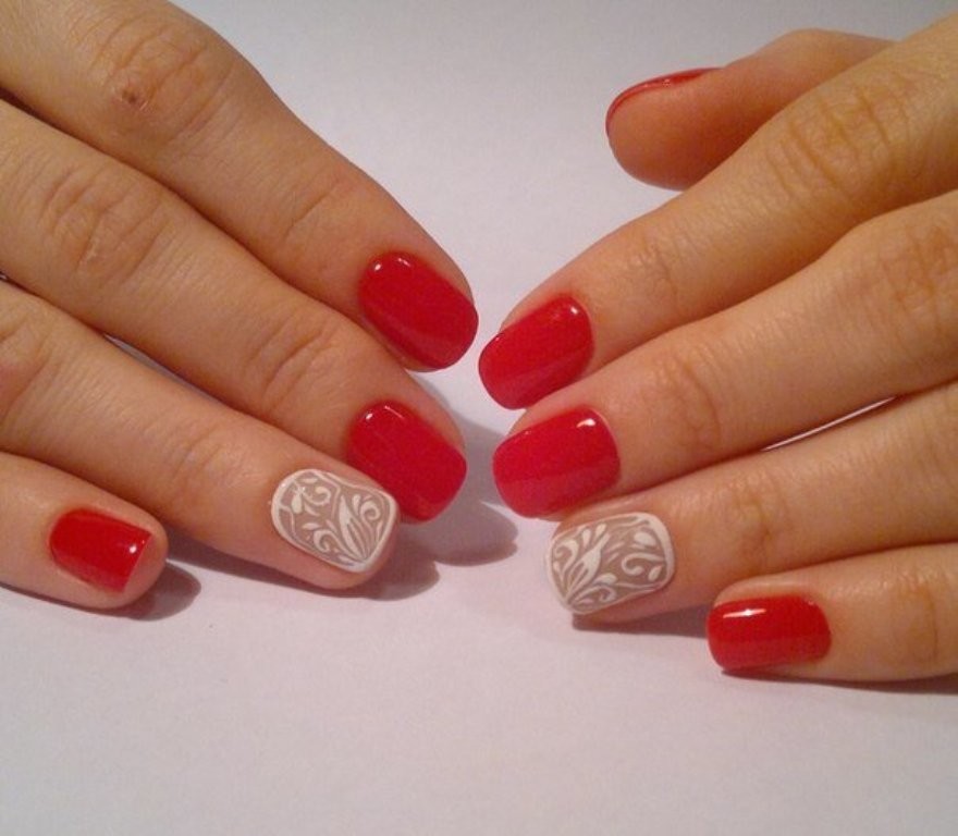 valentines-day-nails-76 89 Most Fabulous Valentine's Day Nail Art Designs