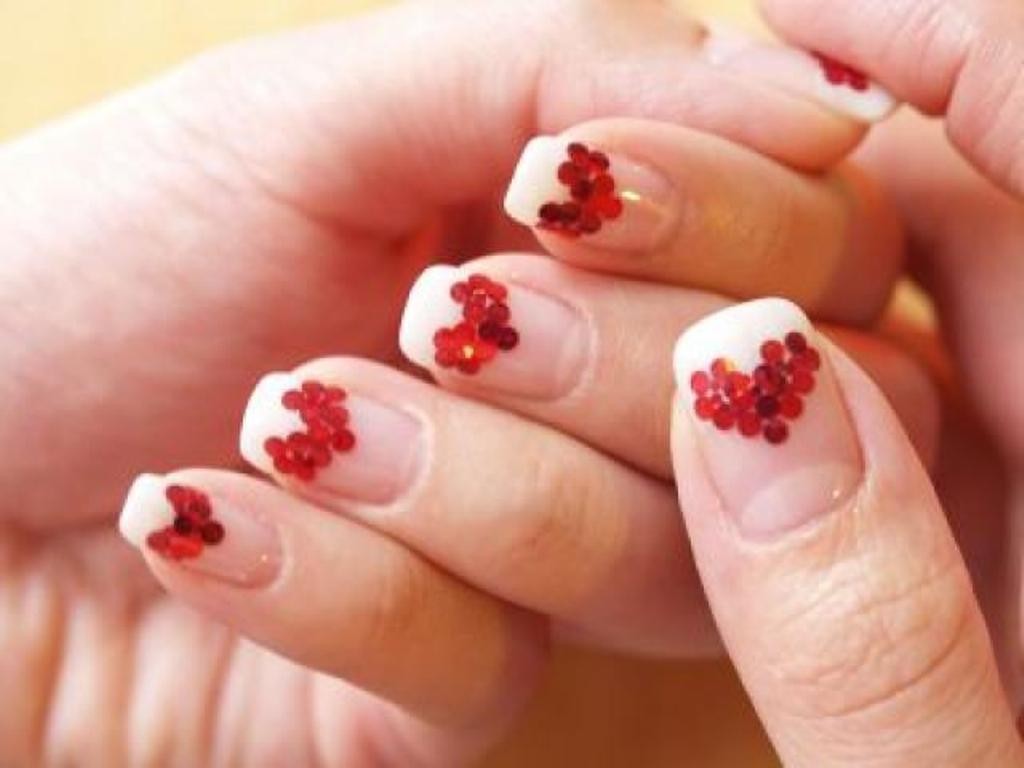 valentines-day-nails-79 89 Most Fabulous Valentine's Day Nail Art Designs