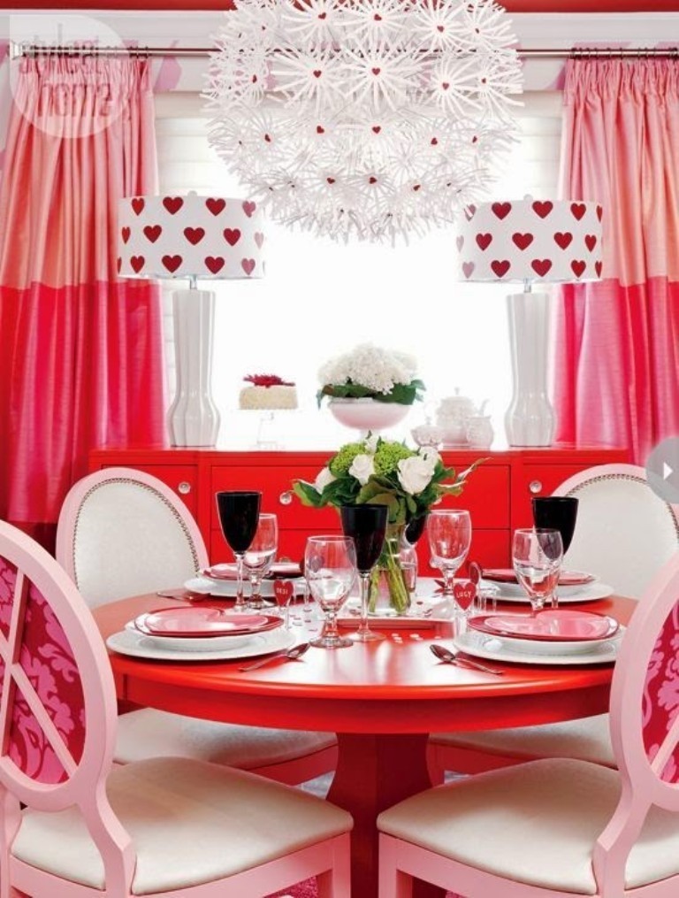 valentines-day-table-decoration-ideas-5 61 Awesome Valentine's Day Decoration Ideas