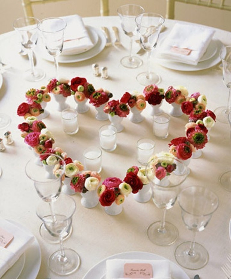 valentines-day-table-decoration-ideas 61 Awesome Valentine's Day Decoration Ideas