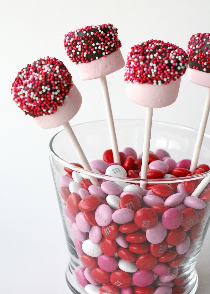 Valentines-marshmallow 65 Most Romantic Valentine's Day Chocolate Treat Ideas
