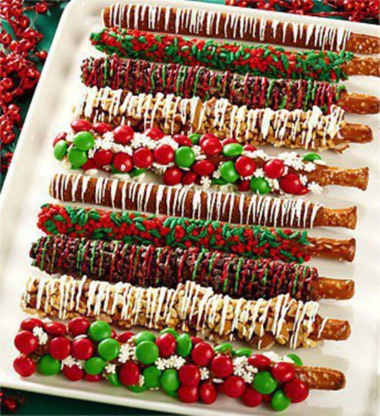 65 Most Romantic Valentine's Day Chocolate Treat Ideas 32 chocolate covered pretzels (2)