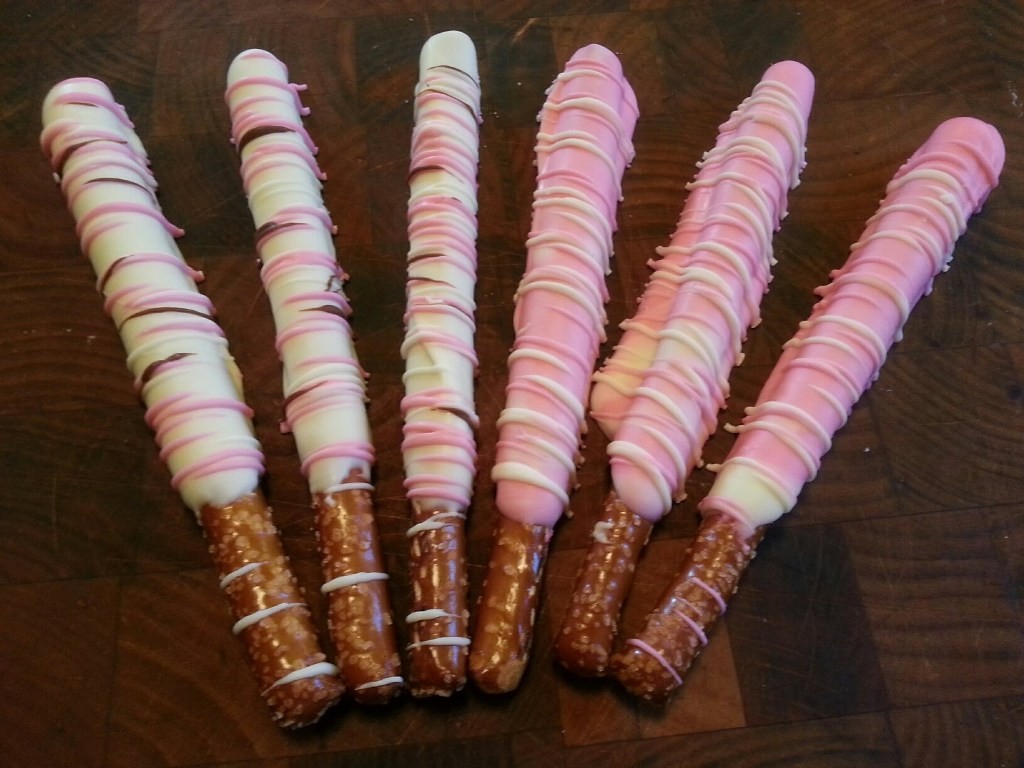 chocolate covered pretzels (3)