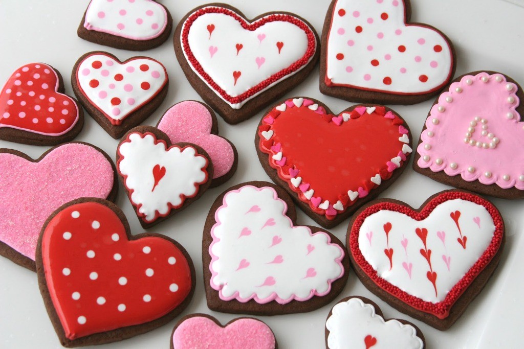 65 Most Romantic Valentine's Day Chocolate Treat Ideas 47 valentines day cookies (3)