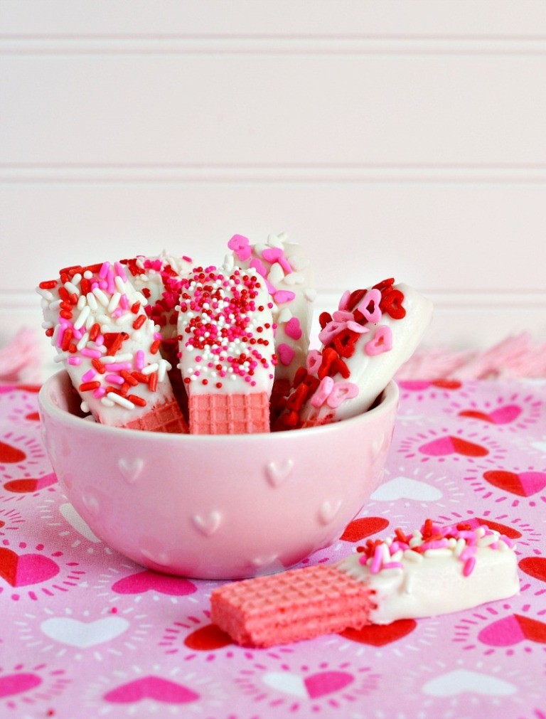 65 Most Romantic Valentine's Day Chocolate Treat Ideas 50 valentines day wafer