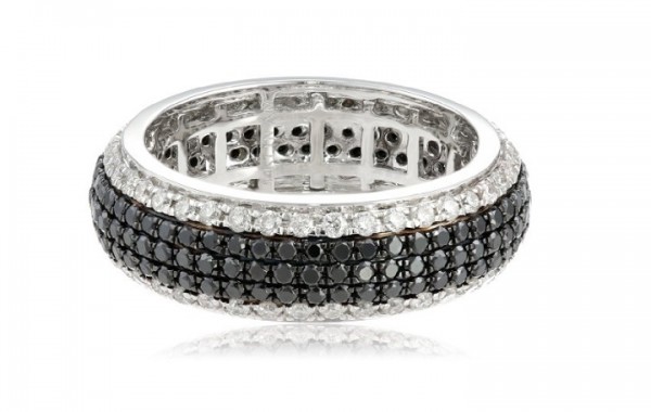 black-and-white-gold-wedding-rings-1 Top 22+ Unique And Elegant Designs Of Wedding Rings