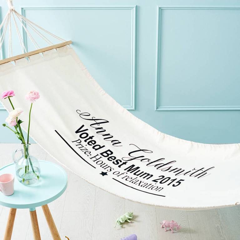 personalized mothers day hammock