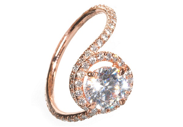 tacori-engagement-rings-in-rose-gold 30 Elegant Design Of Engagement Rings In Rose Gold