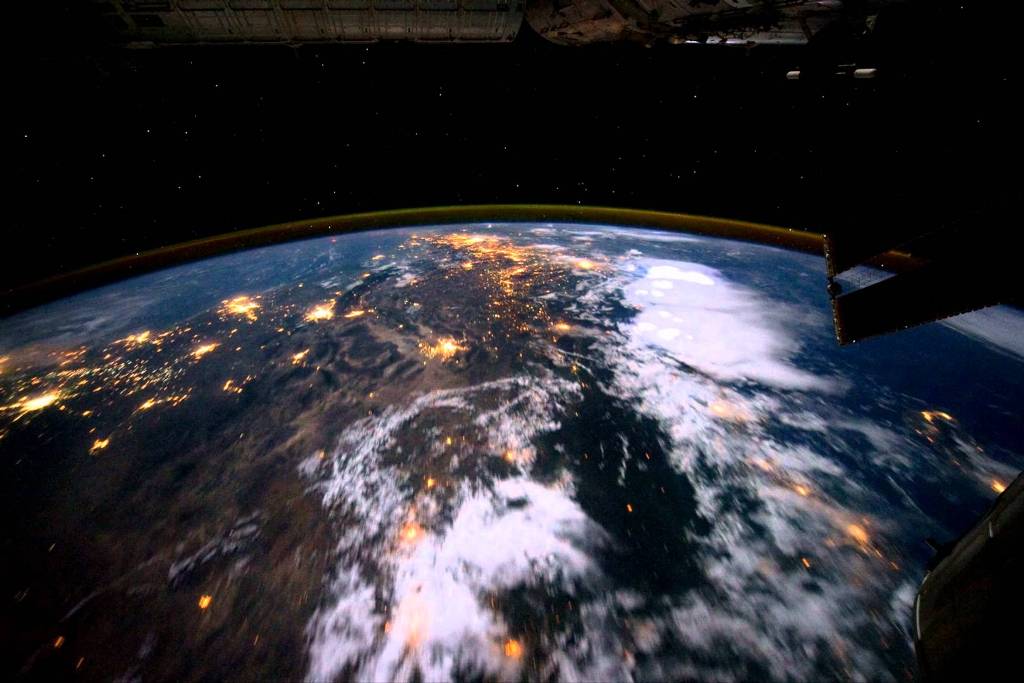 Earth-from-space-5 Why Is the Earth Flat & Not Round?!!