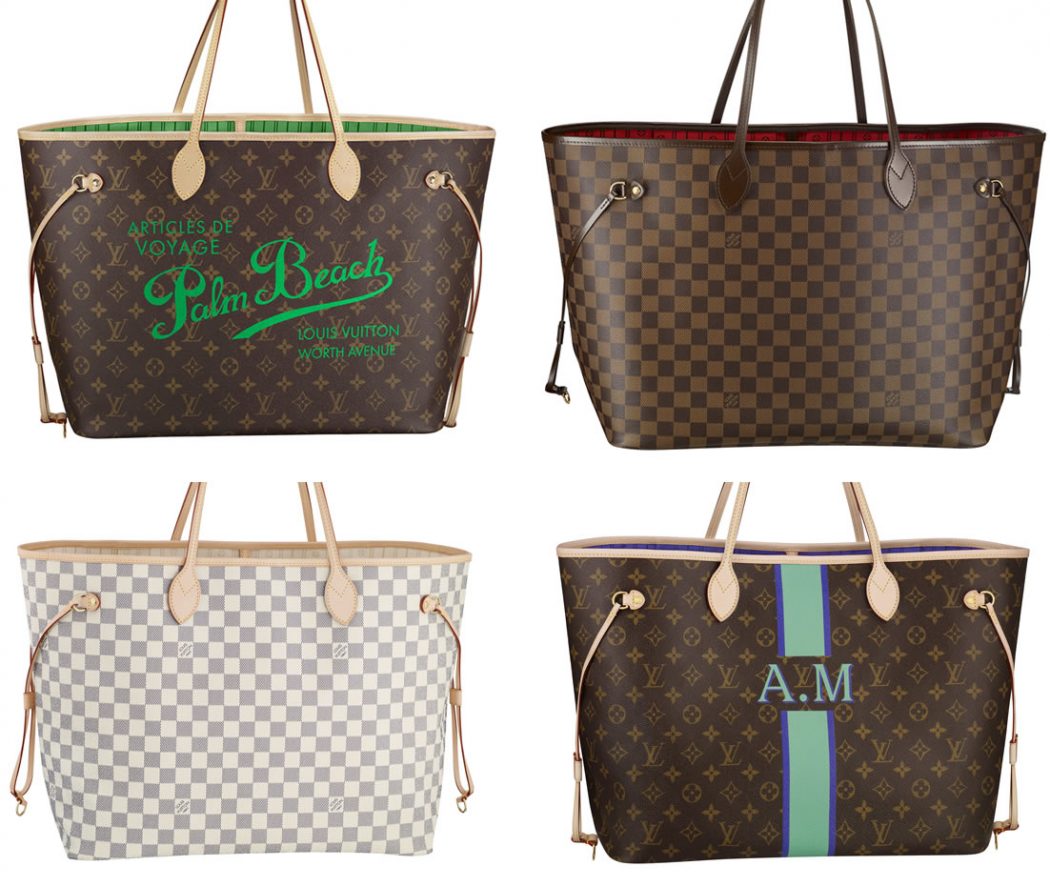 Louis-Vuitton-Neverfull-Bags