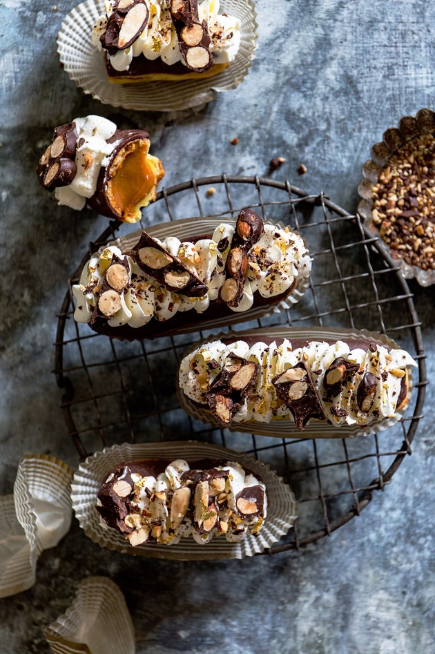 Caramel-Crunch-Eclairs-Bakers-Royale-630x947