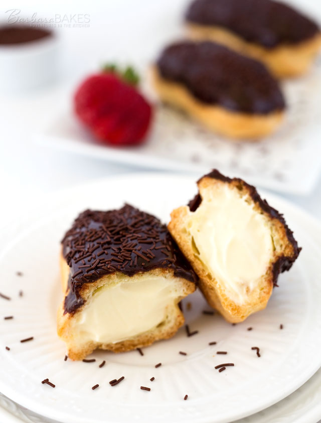 Chocolate-Eclairs-Inside-Barbara-Bakes