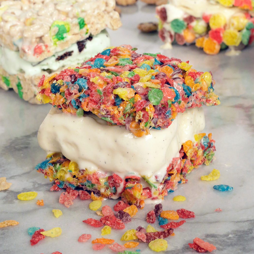 Marshmallow-Treat-Ice-Cream-Sandwiches