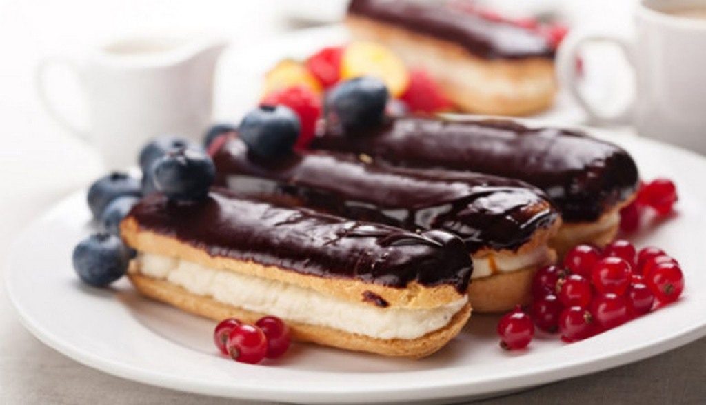 eclairs-and-Chocolate-Ganache-3 15 Most Unique Birthday Cake Recipes ... [With Images]