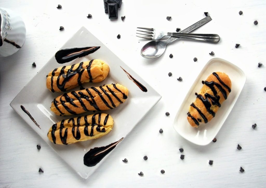 eclairs and Chocolate Ganache (4)