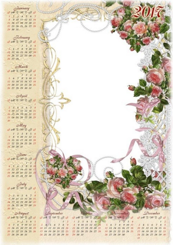 2017-calendar-12 58 Stunning Printable Calendar Templates