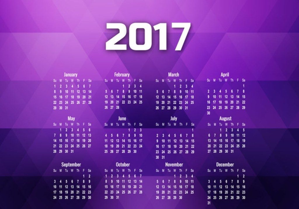 2017-calendar-30 58 Stunning Printable Calendar Templates