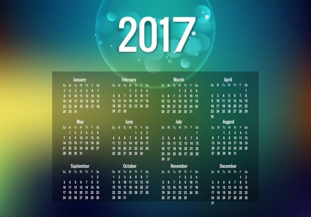 2017-calendar-47 58 Stunning Printable Calendar Templates