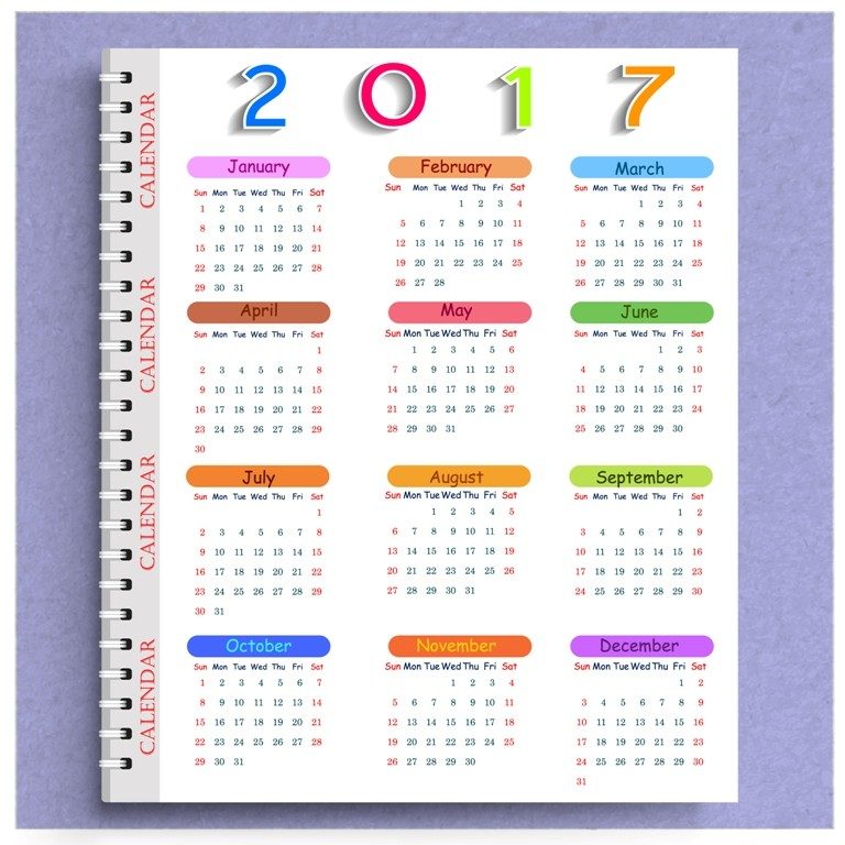 2017-calendar-53 58 Stunning Printable Calendar Templates