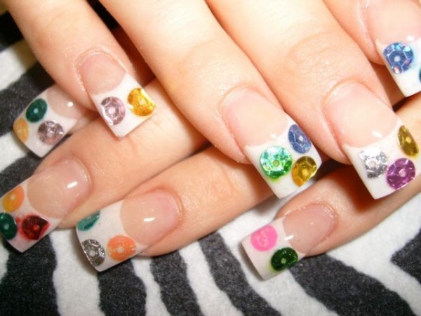 Amazing-White-Color-Cute-Acrylic-Your-Nails 35 Nails Designs; How Do You Paint Your Nails?