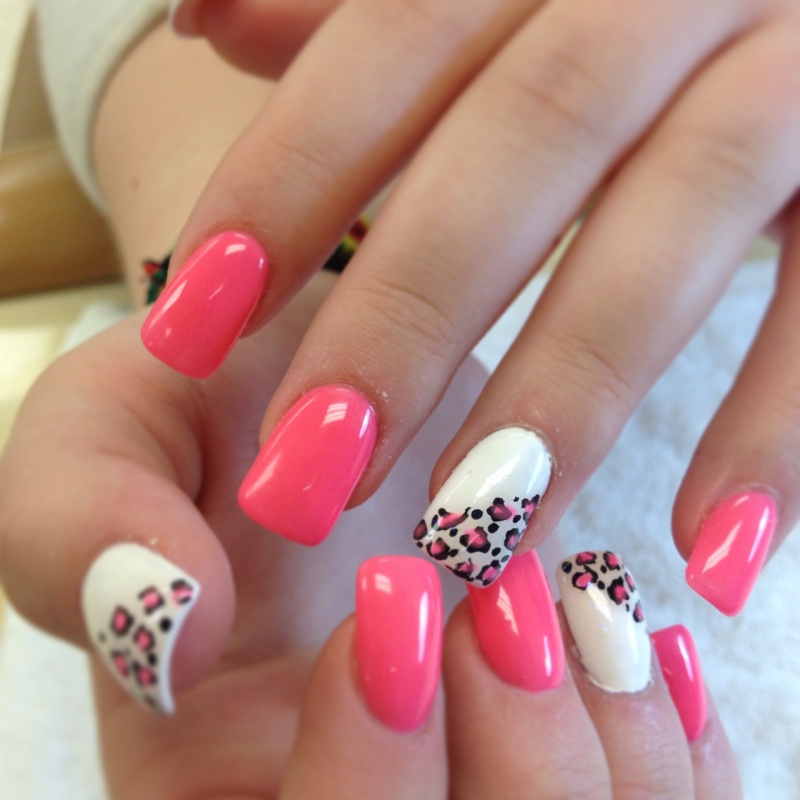 Cute-Leopard-Nail-Designs 35 Nails Designs; How Do You Paint Your Nails?