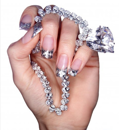35 Nails Designs; How Do You Paint Your Nails? 5 Diamond-Nails