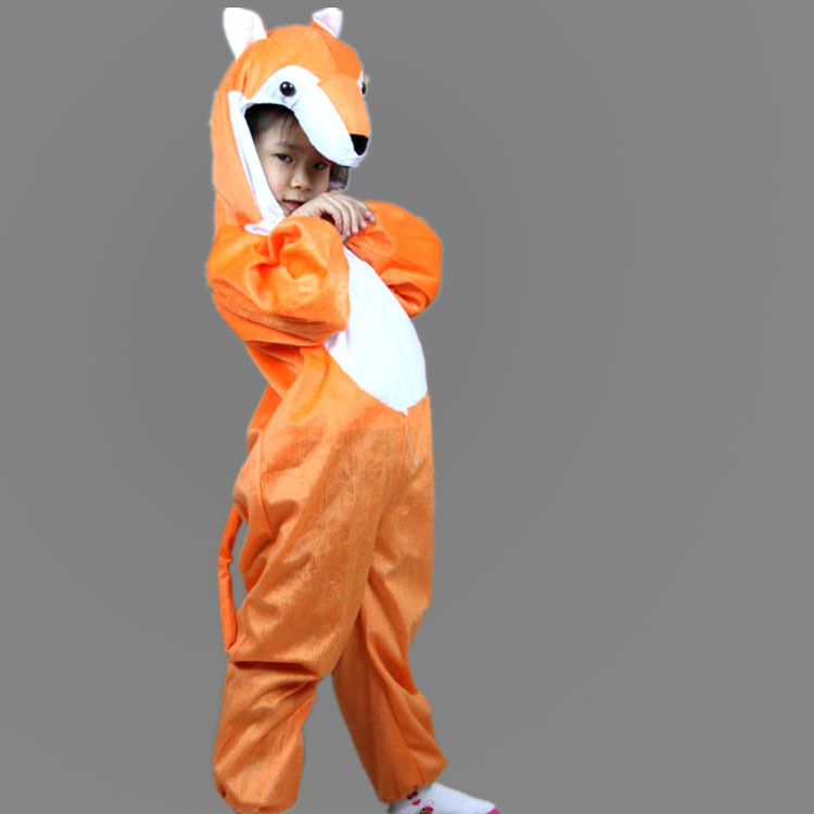 free-shipping-wholesale-of-coral-fleece-fox-cartoon-animal-font-b-bunny-b-font-pajamas-pyjamas
