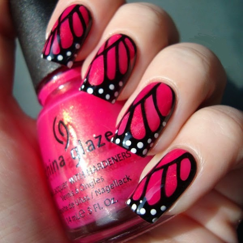 35 Nails Designs; How Do You Paint Your Nails? 41 Hot-Beautiful-Spring-Nails-Ideas-1