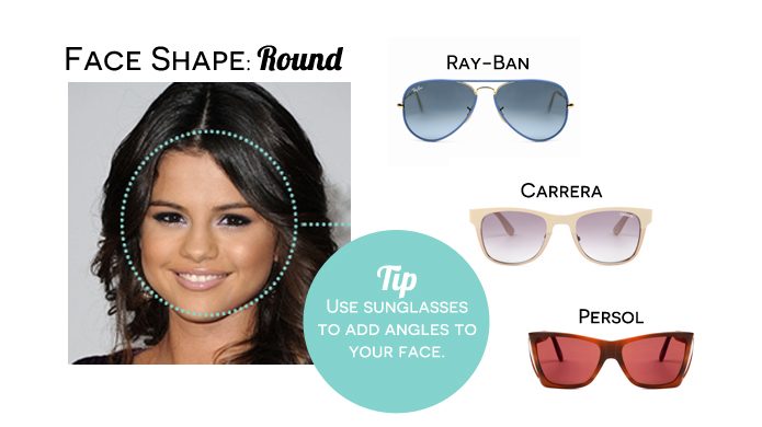 Round-face1 How To Find The Sunglasses Style That Suit Your Face Shape