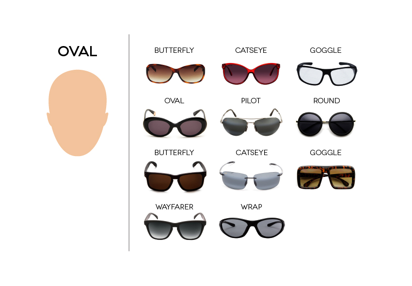 SUNGLASSES_Face_Oval._V320961732_ How To Find The Sunglasses Style That Suit Your Face Shape