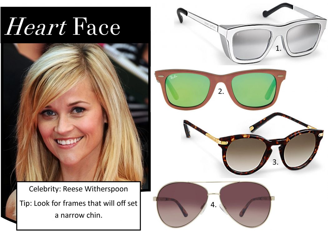 Sunglasses-Heart-Face_1 How To Find The Sunglasses Style That Suit Your Face Shape