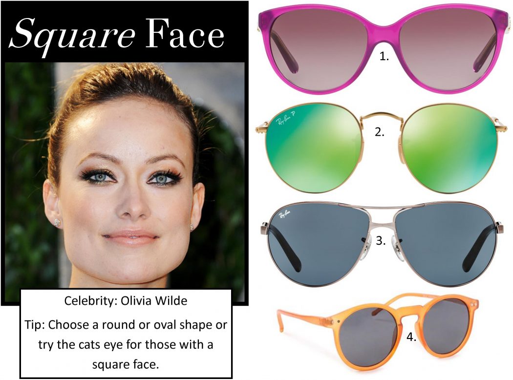 Sunglasses-Square-Face_0 How To Find The Sunglasses Style That Suit Your Face Shape