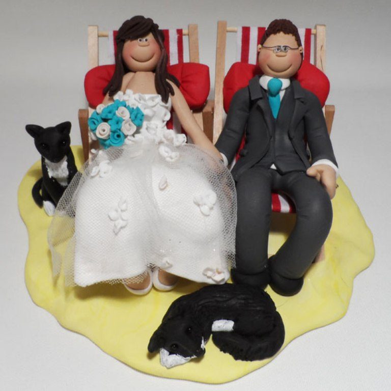 Too Tired After The Day wedding cake toppers (2)