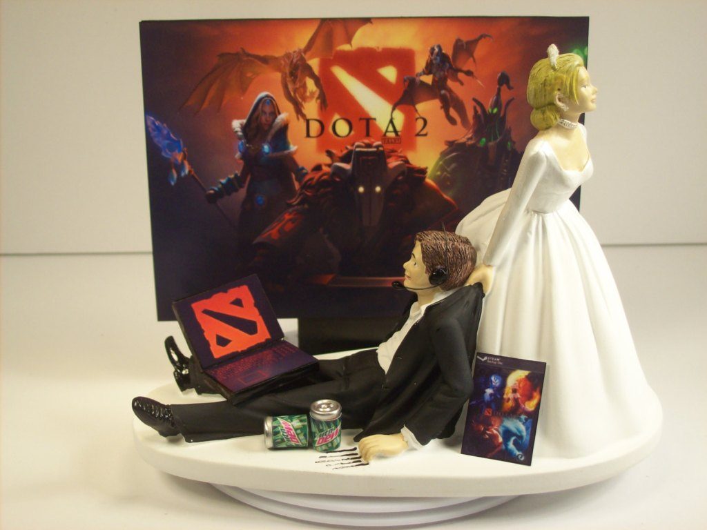 game over wedding cake toppers (1)
