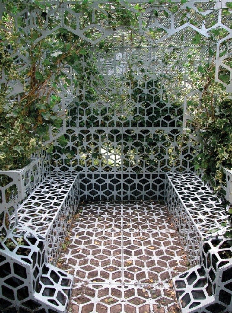 perforated-metal-sheet-ideas-58 63 Awesome Perforated Metal Sheet Ideas to Decorate Your Home